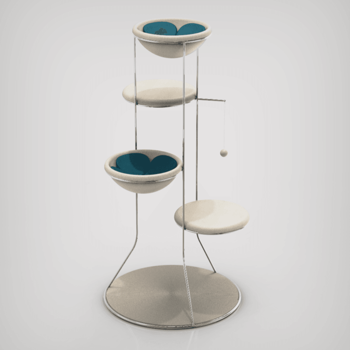 Arbre à chat design en liège, Constellation : un mobilier magnifique et bien pensé kasibe bogarel
