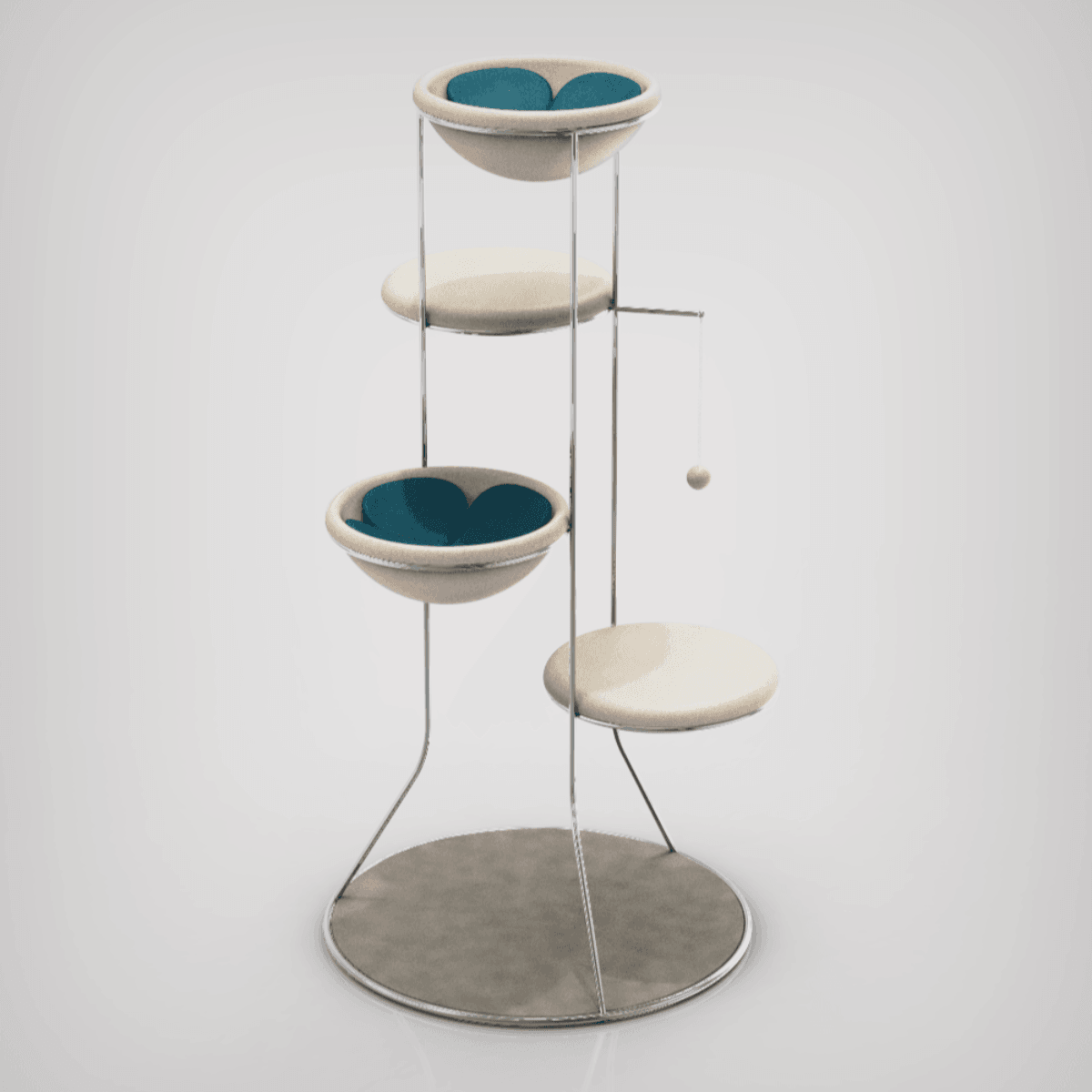 Arbre à chat design en liège, Constellation : un mobilier magnifique et bien pensé kasibe bogarel