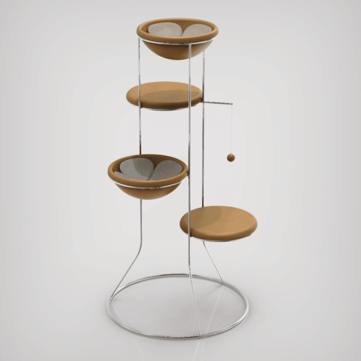 Arbre à chat design en liège, Constellation : un mobilier magnifique et bien pensé kasibe bogarel