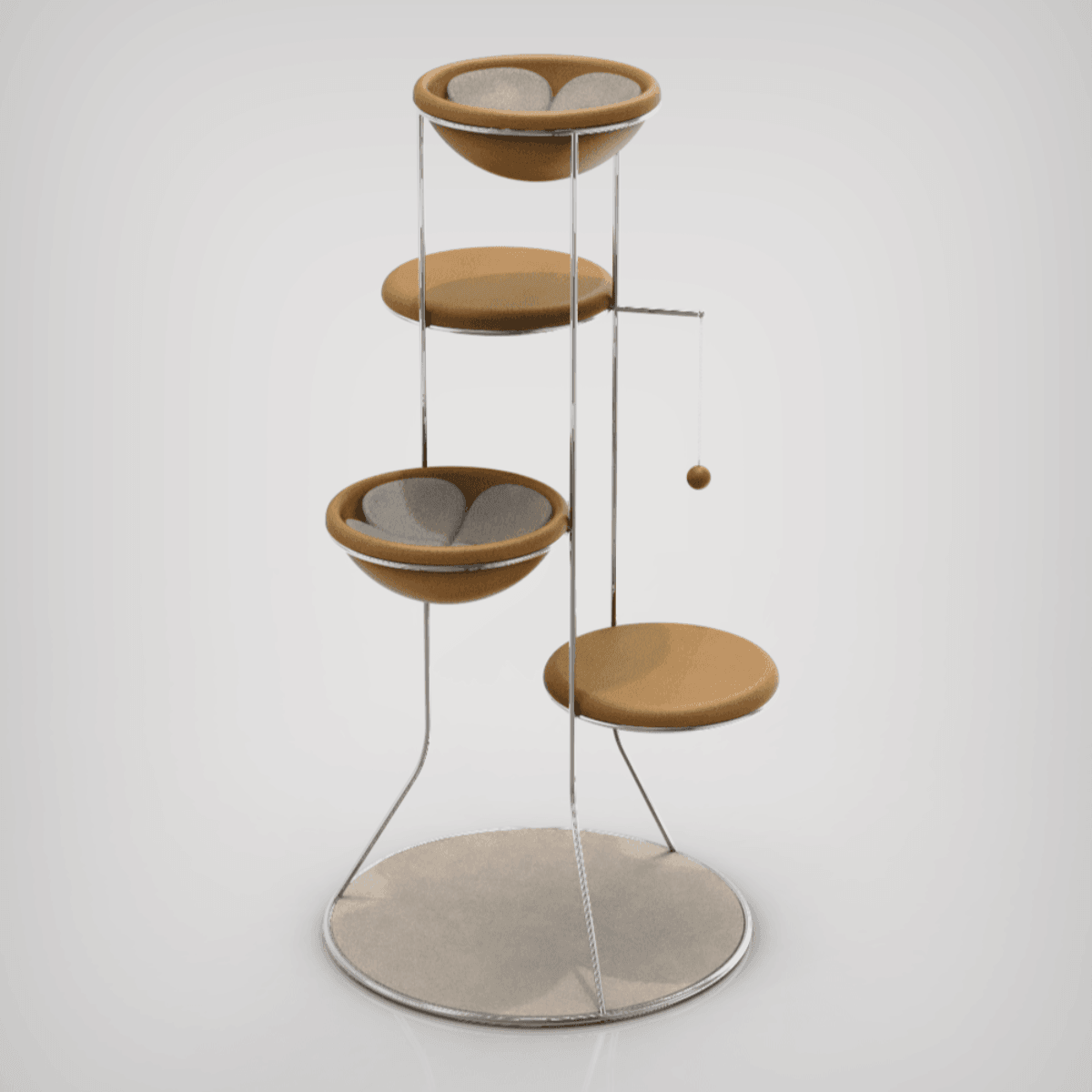 Arbre à chat design en liège, Constellation : un mobilier magnifique et bien pensé kasibe bogarel