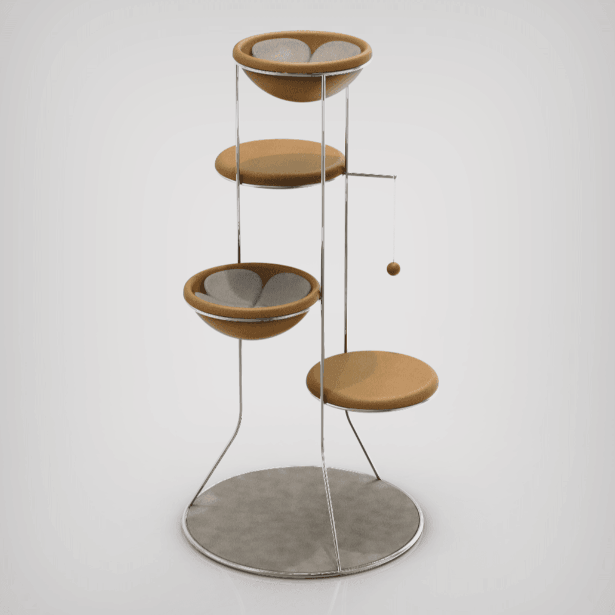 Arbre à chat design en liège, Constellation : un mobilier magnifique et bien pensé kasibe bogarel