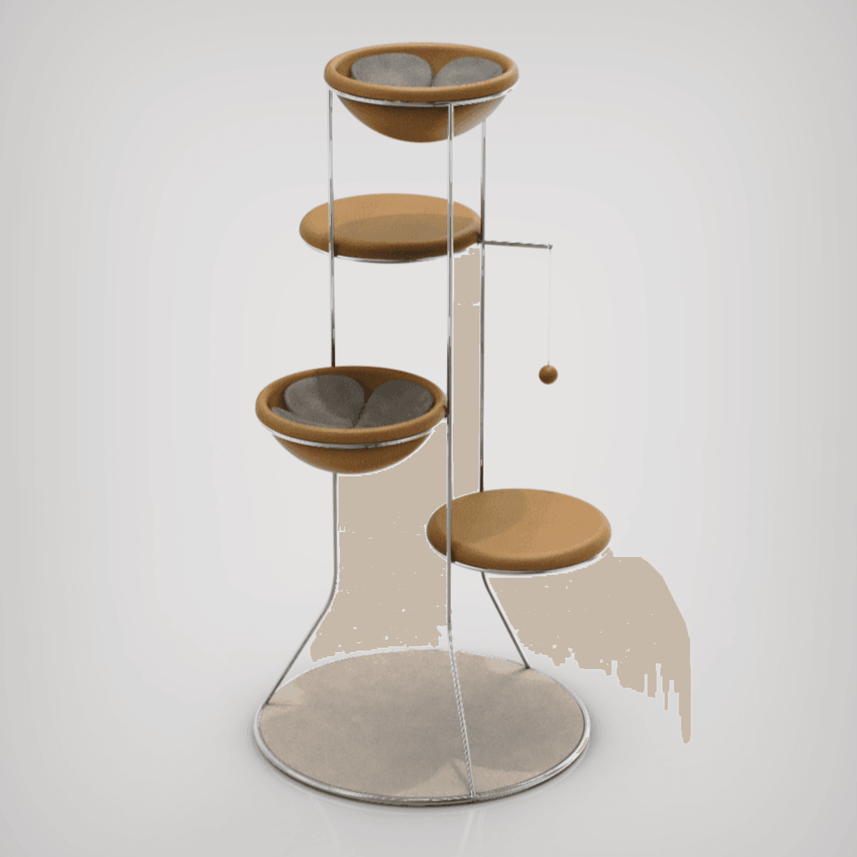 Arbre à chat design en liège, Constellation : un mobilier magnifique et bien pensé kasibe bogarel