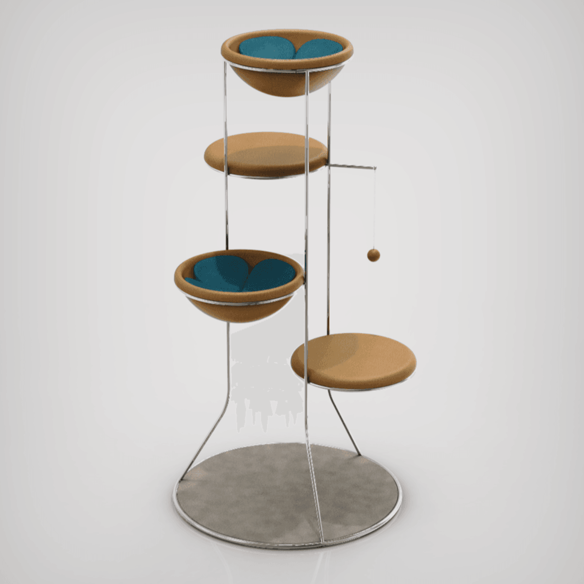 Arbre à chat design en liège, Constellation : un mobilier magnifique et bien pensé kasibe bogarel
