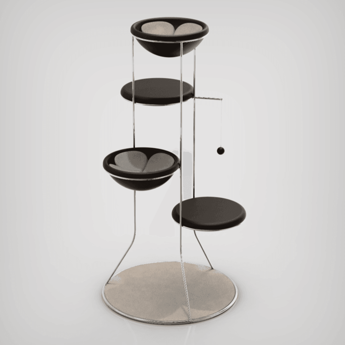 Arbre à chat design en liège, Constellation : un mobilier magnifique et bien pensé kasibe bogarel
