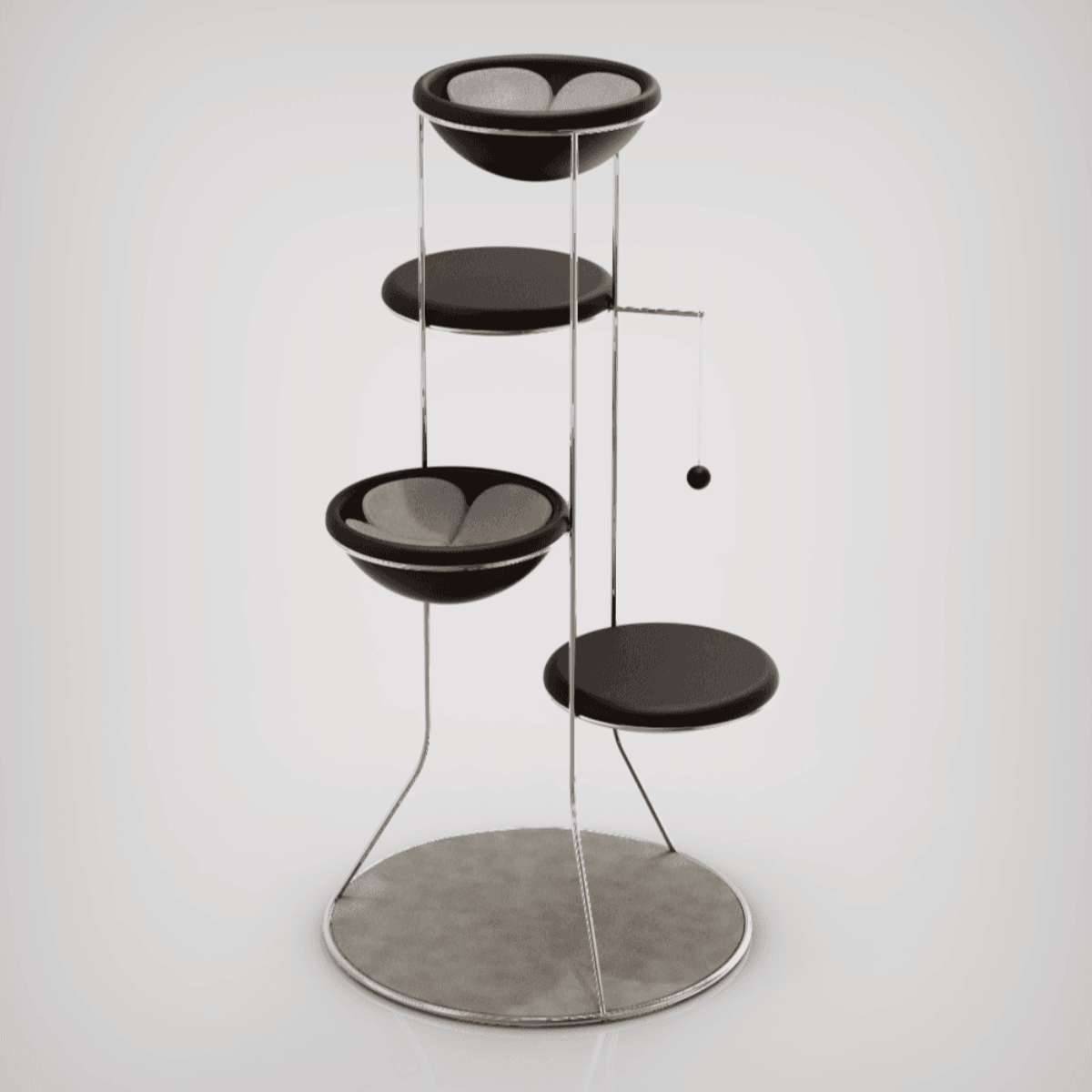 Arbre à chat design en liège, Constellation : un mobilier magnifique et bien pensé kasibe bogarel