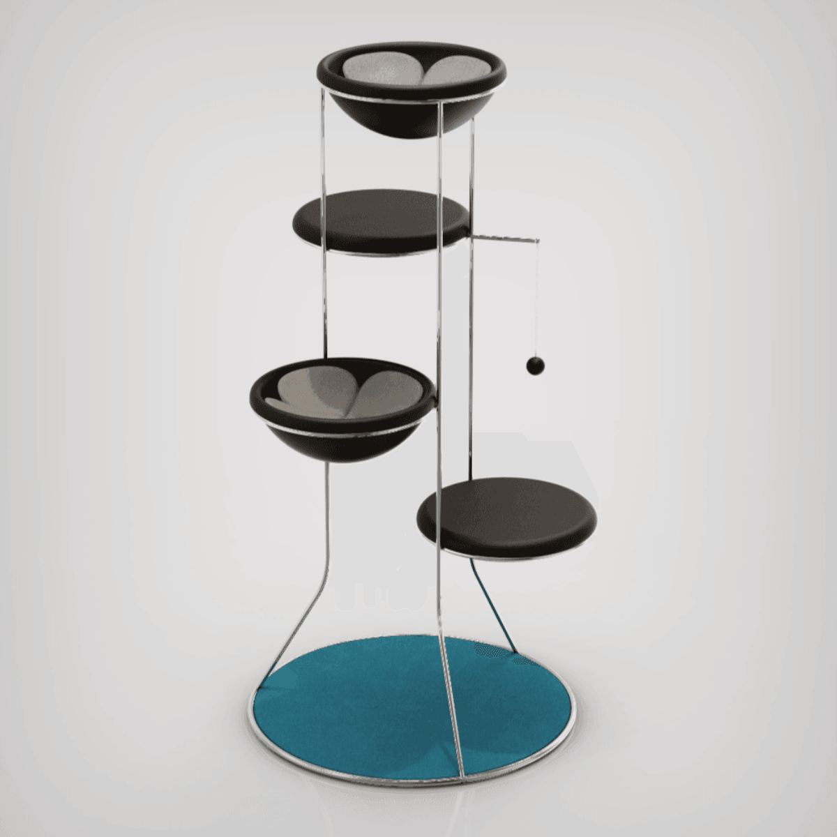 Arbre à chat design en liège, Constellation : un mobilier magnifique et bien pensé kasibe bogarel