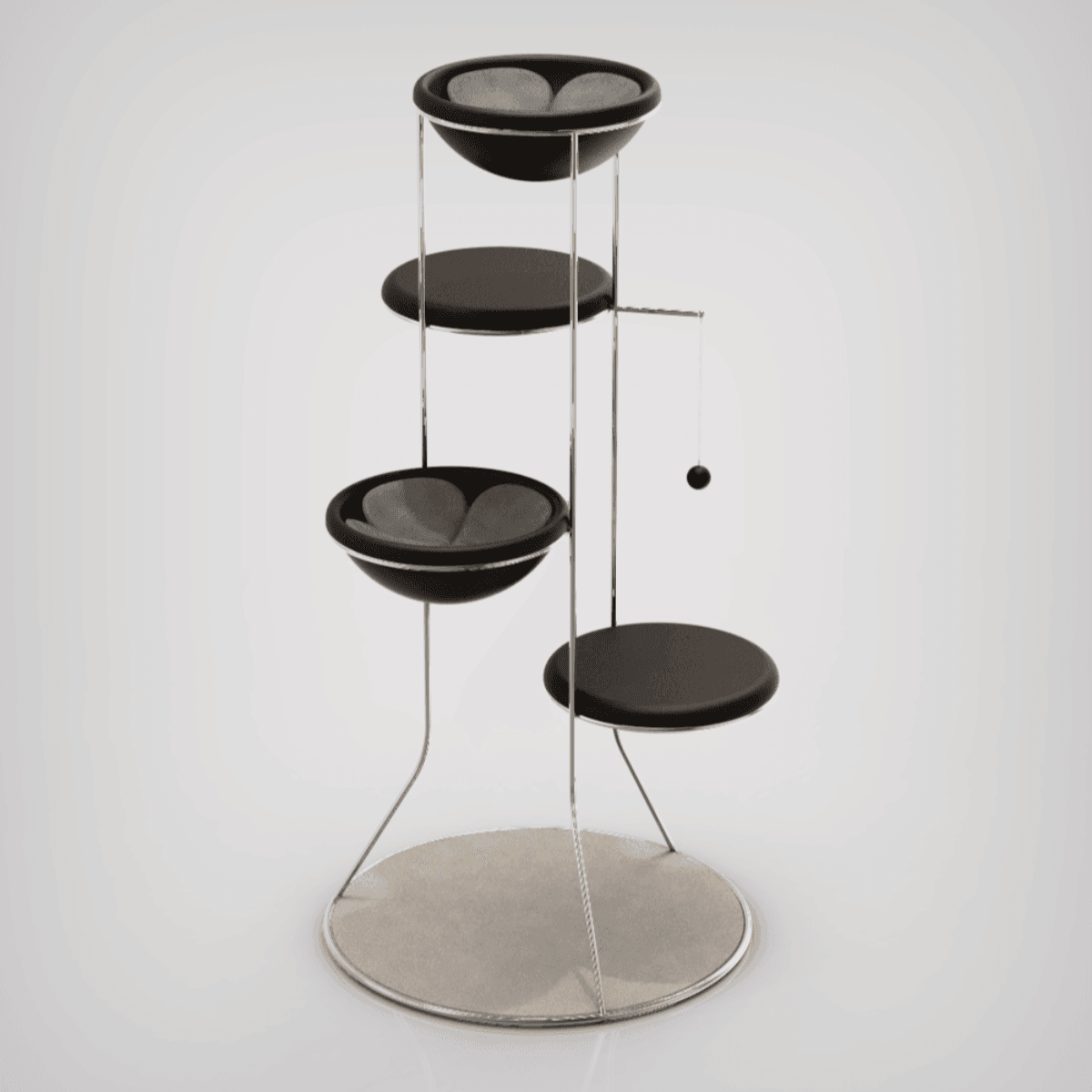 Arbre à chat design en liège, Constellation : un mobilier magnifique et bien pensé kasibe bogarel