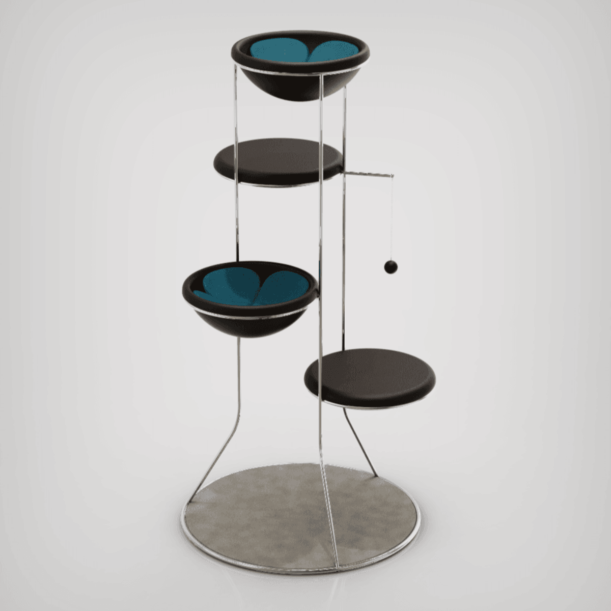Arbre à chat design en liège, Constellation : un mobilier magnifique et bien pensé kasibe bogarel