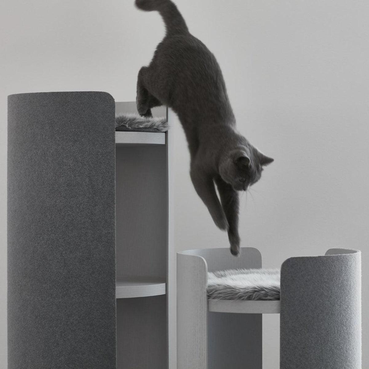 Arbre à chat design et très luxe : griffoir Torre - kasibe