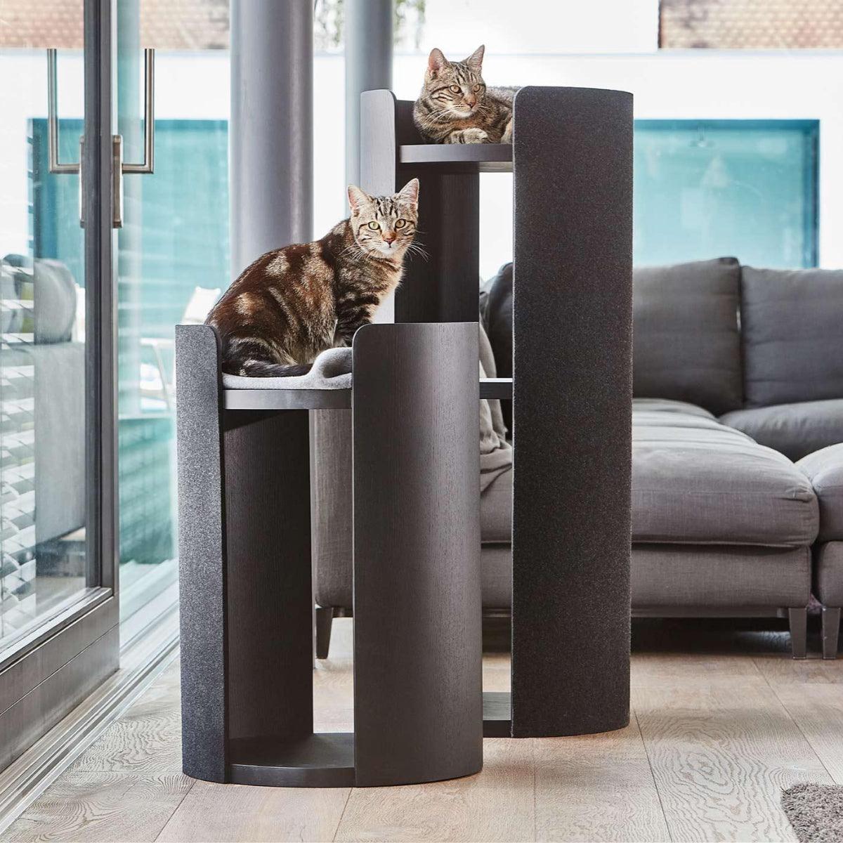 Arbre à chat design et très luxe : griffoir Torre - kasibe