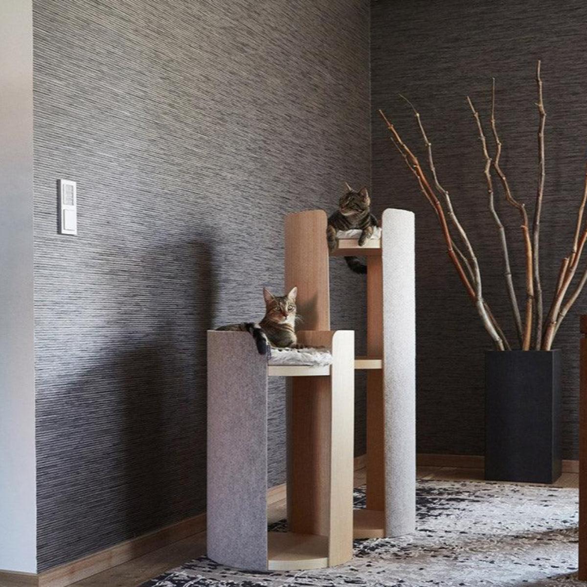 Arbre à chat design et très luxe : griffoir Torre - kasibe