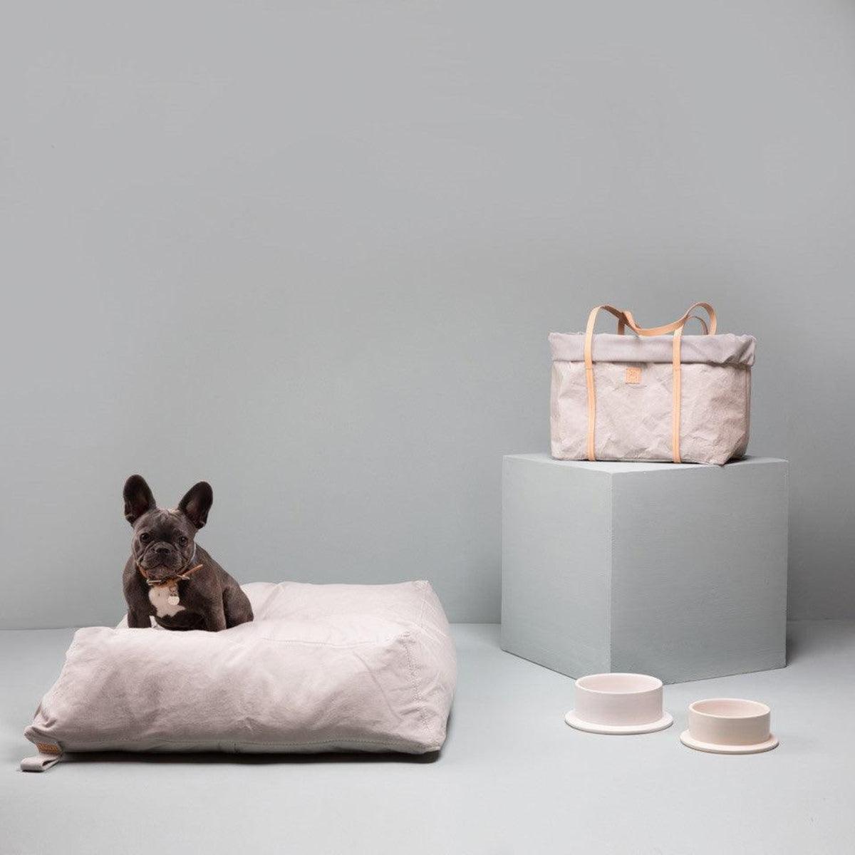Coussin pour chien lessivable à base pyramidale kasibe