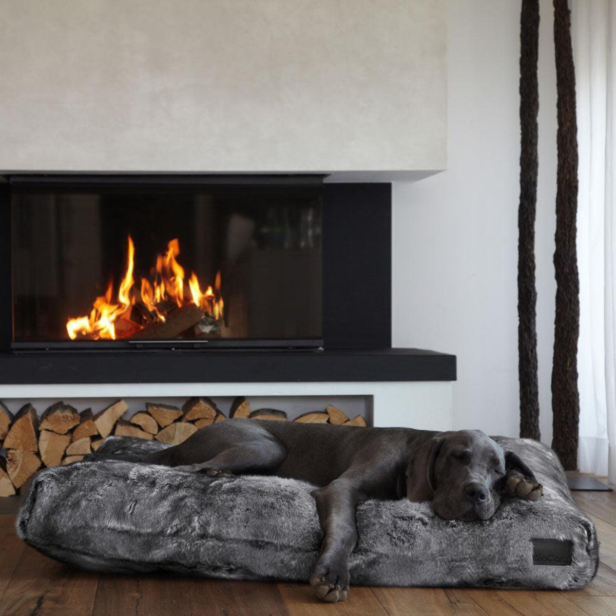 Coussin en fausse fourrure pour chien - FELPA - Kasibe