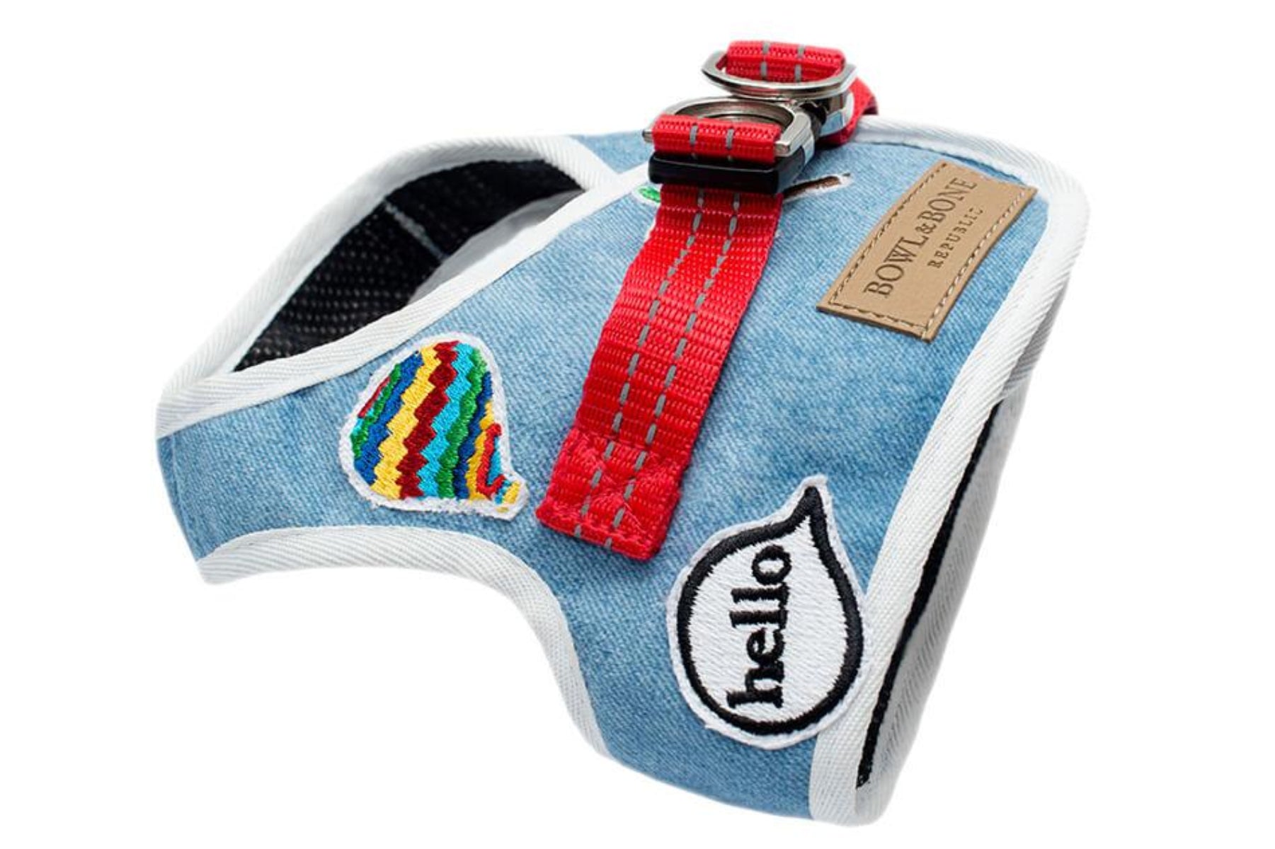 Harnais couvrant pour chien - DENIM - Kasibe