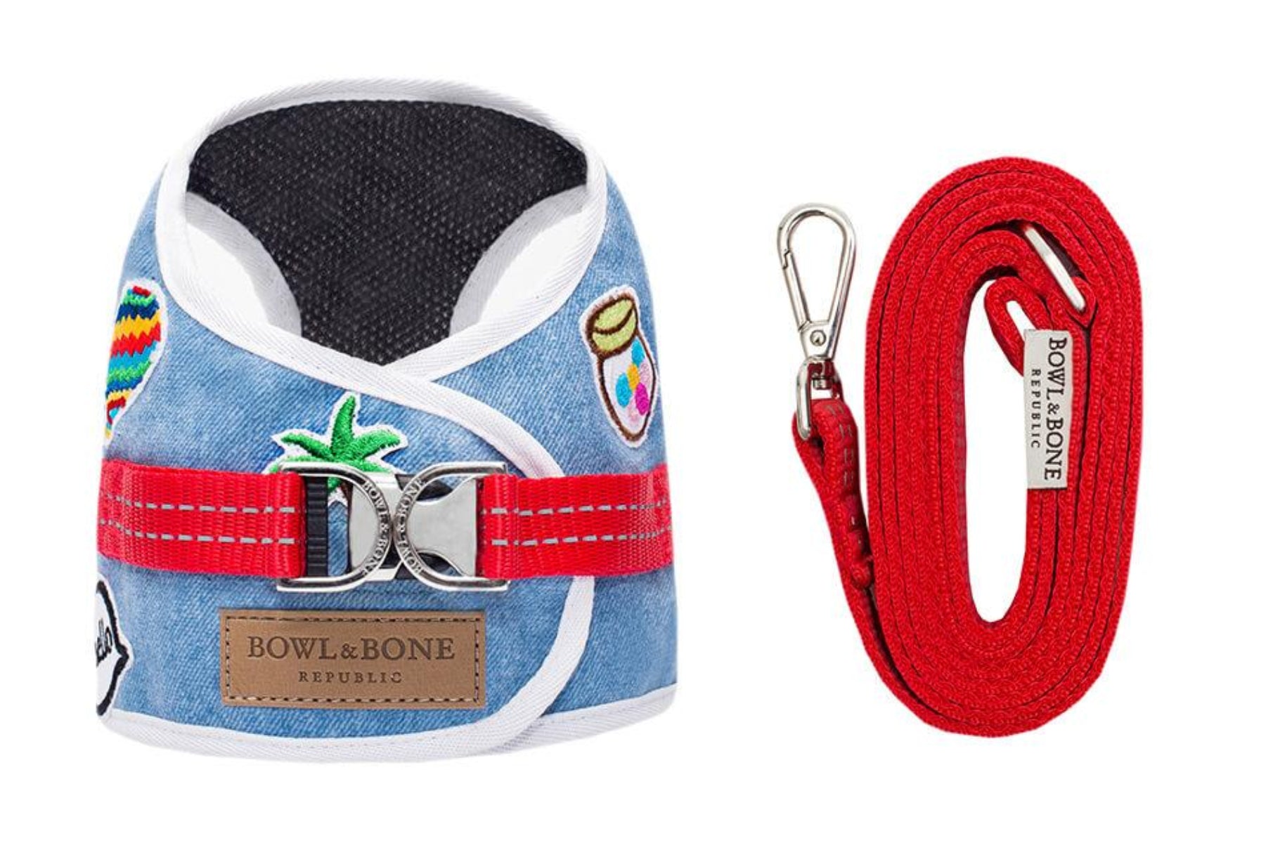 Harnais couvrant pour chien - DENIM - Kasibe
