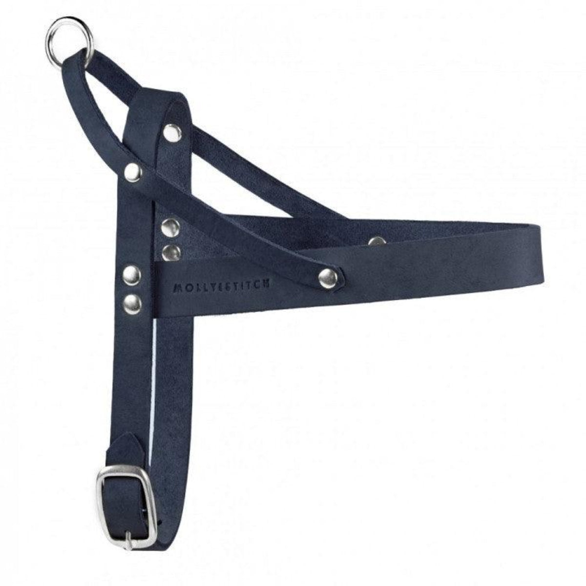 Harnais en cuir pour chien avec poignée de sécurité - BUTTER - Kasibe
