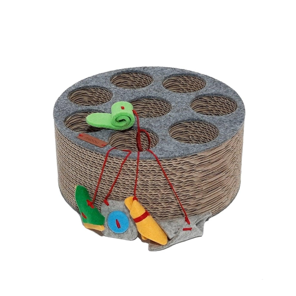 Jouet en matière naturelle pour chat (Lot de 2) - MOSO - Kasibe