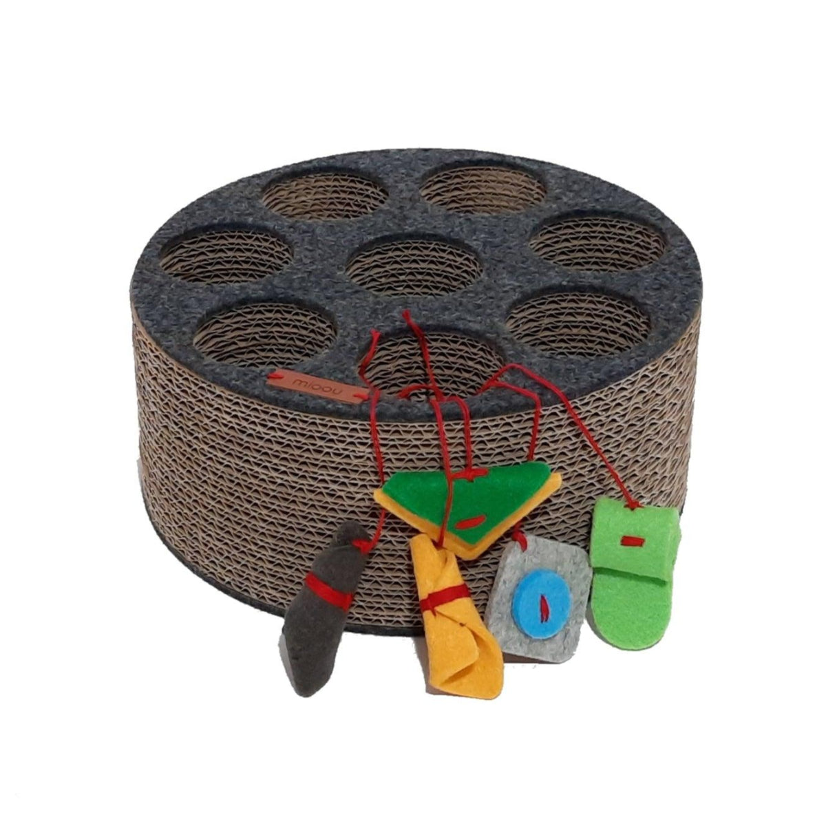 Jouet en matière naturelle pour chat (Lot de 2) - MOSO - Kasibe