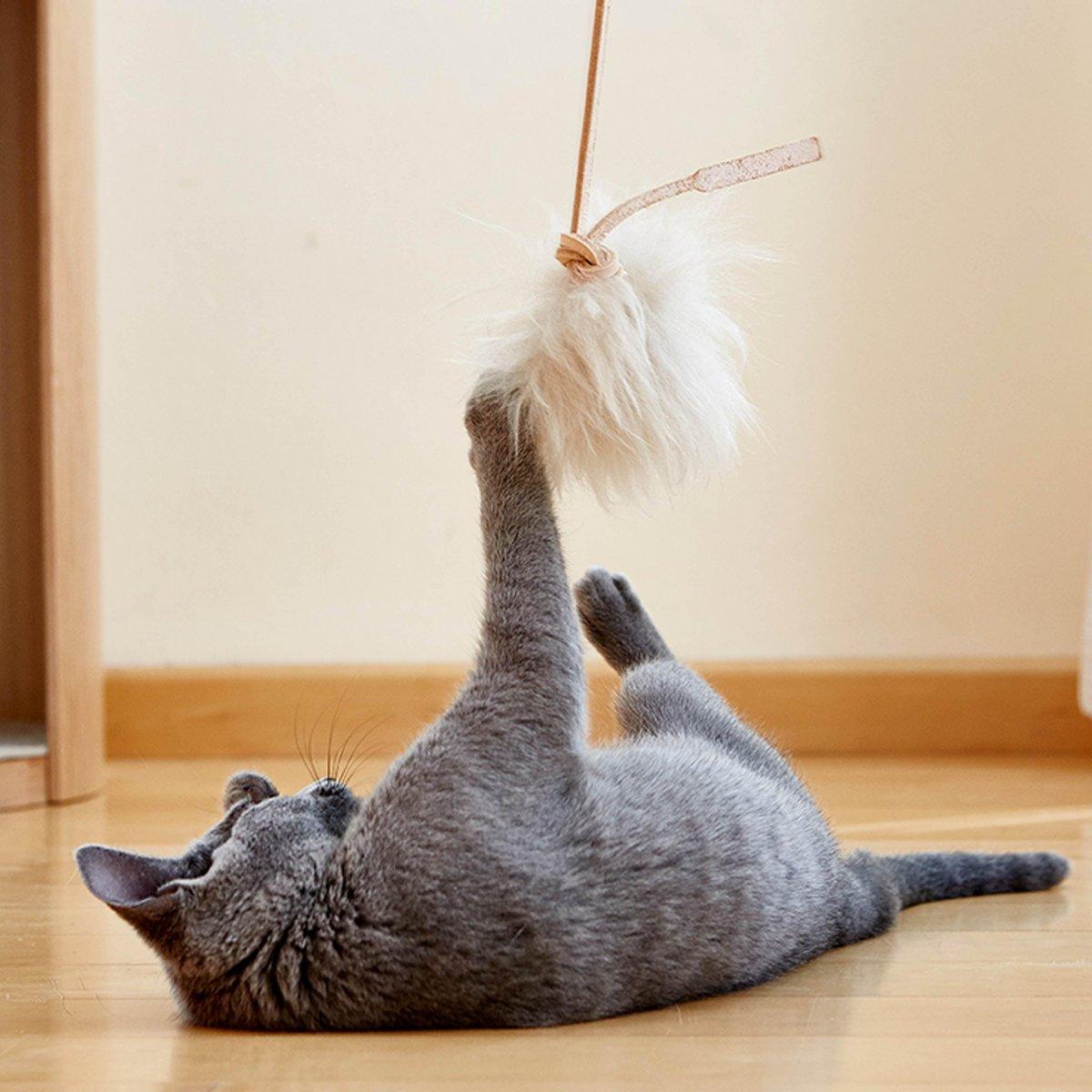 Jouet pompon pour chat (lot de 2) - TOPO - Kasibe