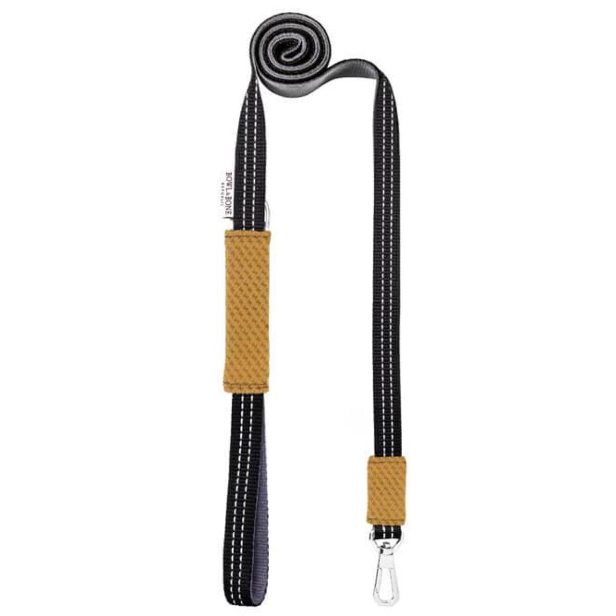 kasibe laisse coordonnée au harnais soho pour petit et grand chien bowlandbone latte