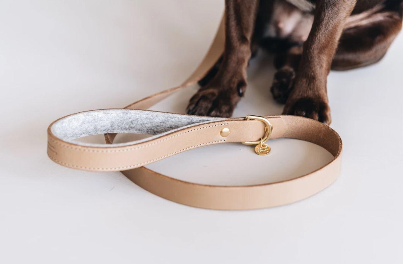 Laisse courte pour chien en cuir Hitch - kasibe