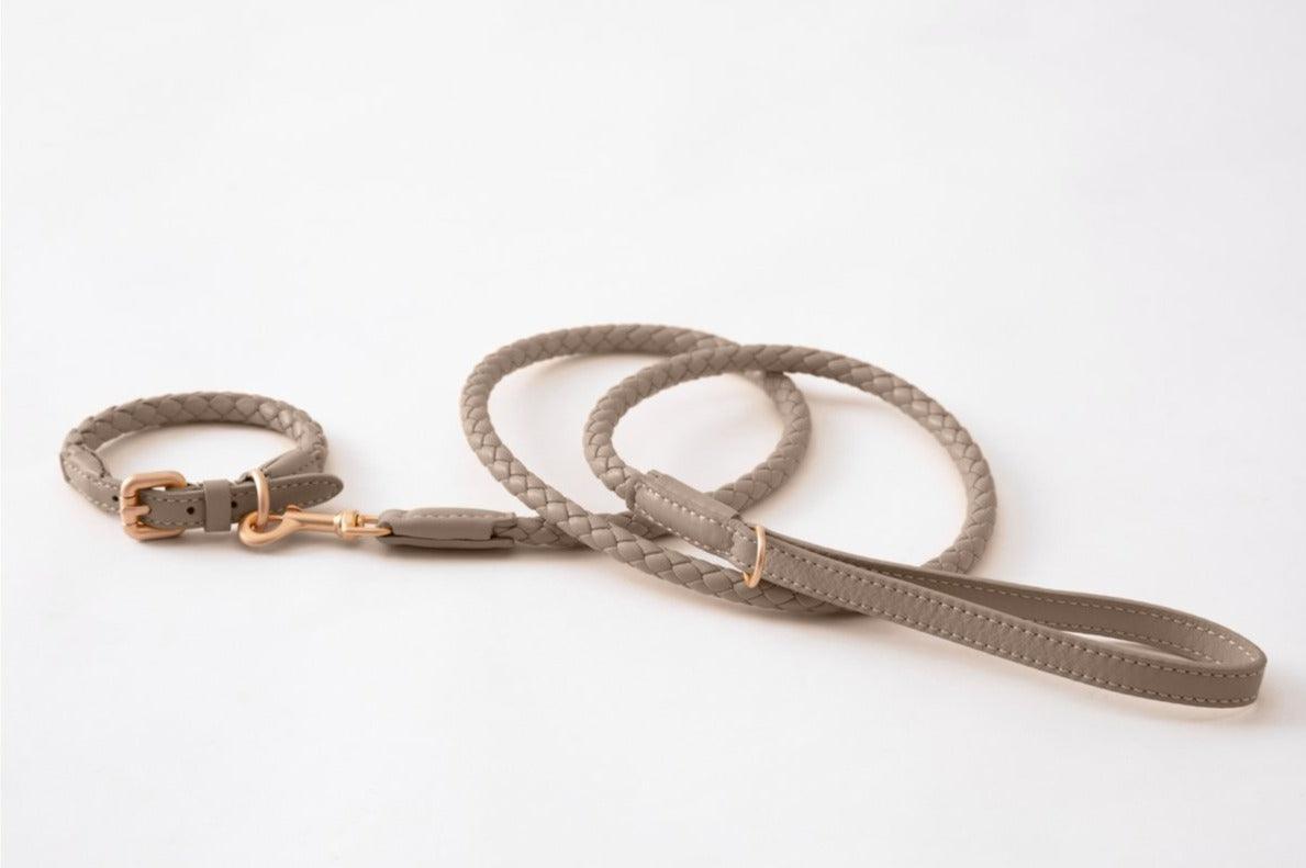 Laisse pour chien en cuir nappa - FERDINANDO - Kasibe