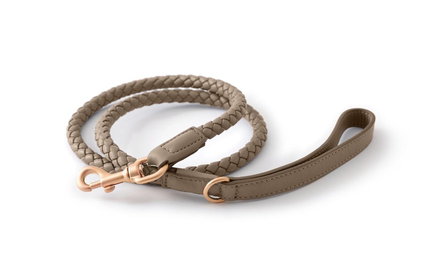 Laisse pour chien en cuir nappa - FERDINANDO - Kasibe