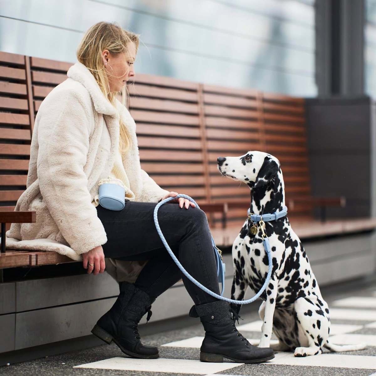 Laisses pour chien en cuir tressé - TWISTED - Kasibe