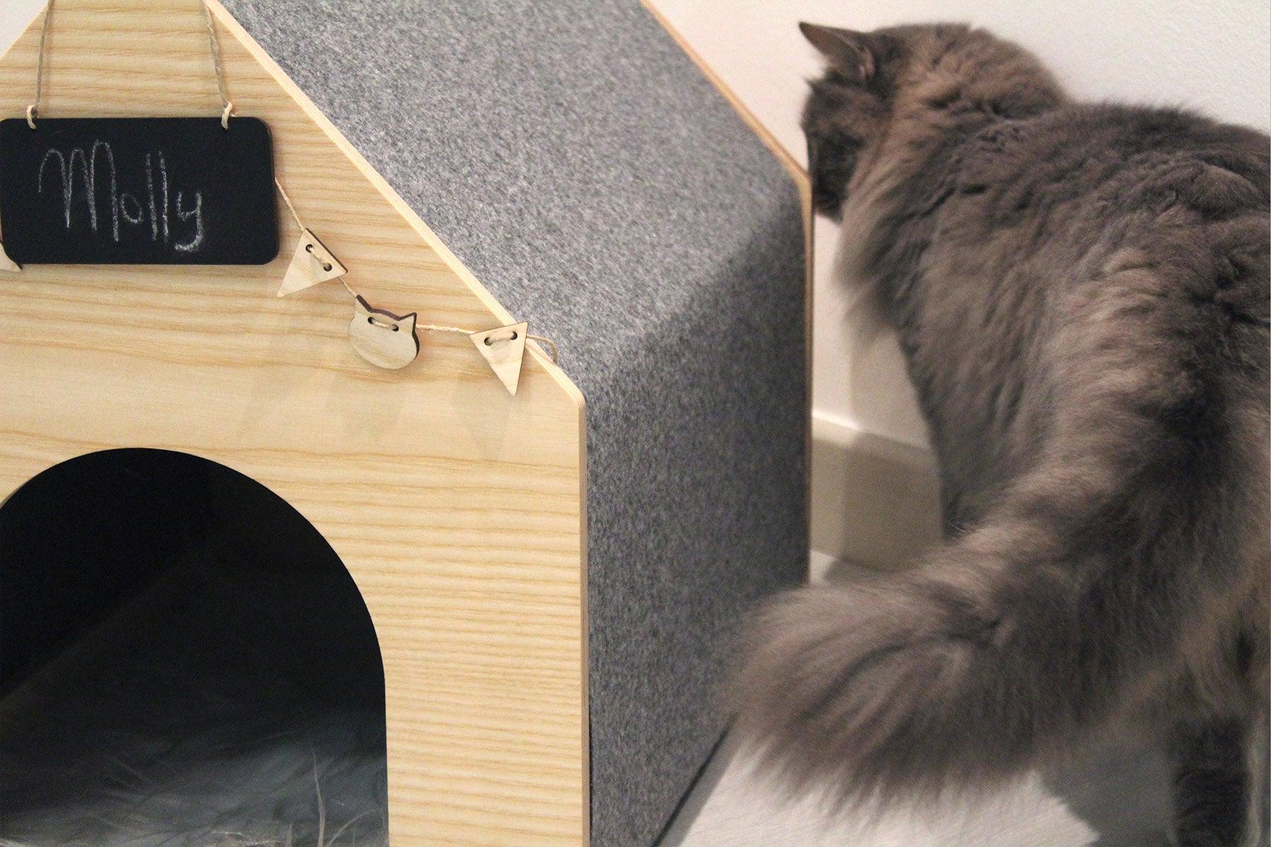 Maison en bois pour chat - APAWTMENT - Kasibe