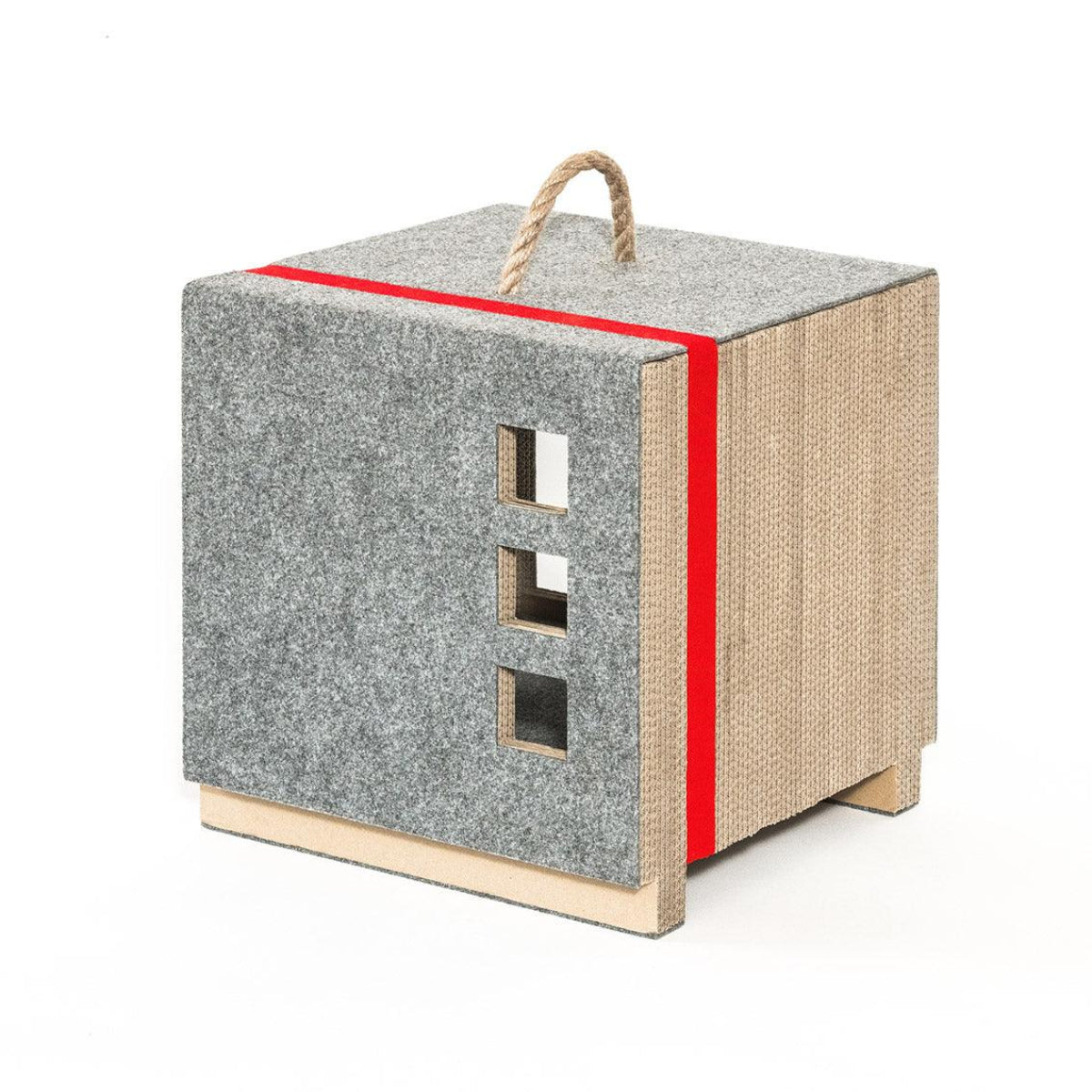 Maison en carton pour chat - TULA - Kasibe