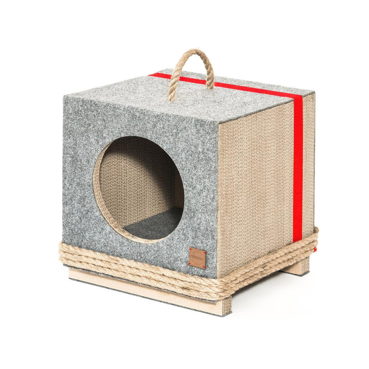 Maison en carton pour chat - TULA - Kasibe