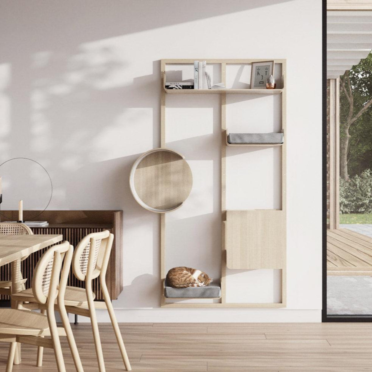 Mur d'escalade modulable pour chat - ALTO - Kasibe