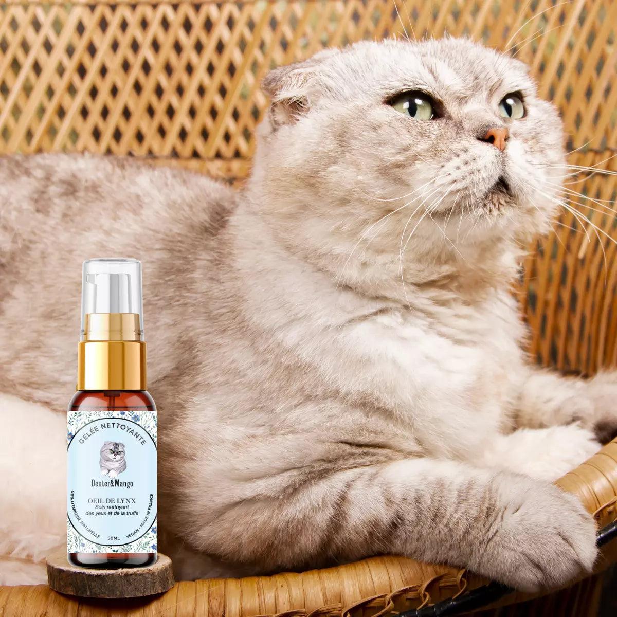 Nettoyant pour les yeux du chat - ŒIL DE LYNX - Kasibe