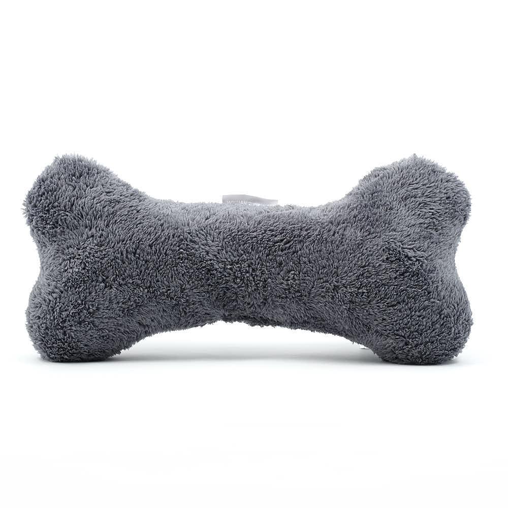 Os pour chien en peluche douillette - HAIRY BONE (Lot de 2) - Kasibe