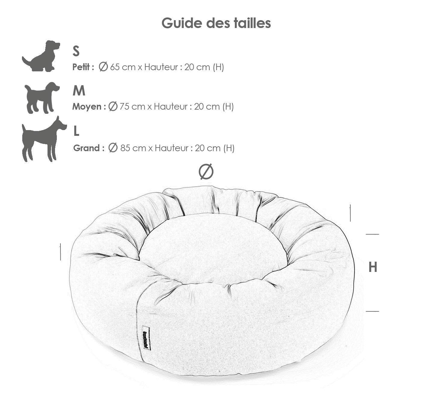 Panier apaisant pour chien - DONUT - Kasibe