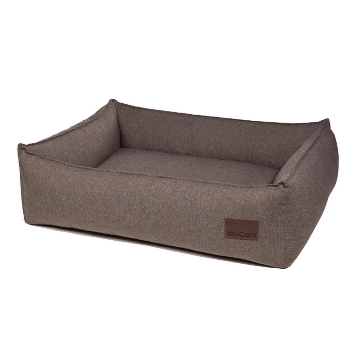 Panier pour chien classique en tissu résistant Nube kasibe miacara marron