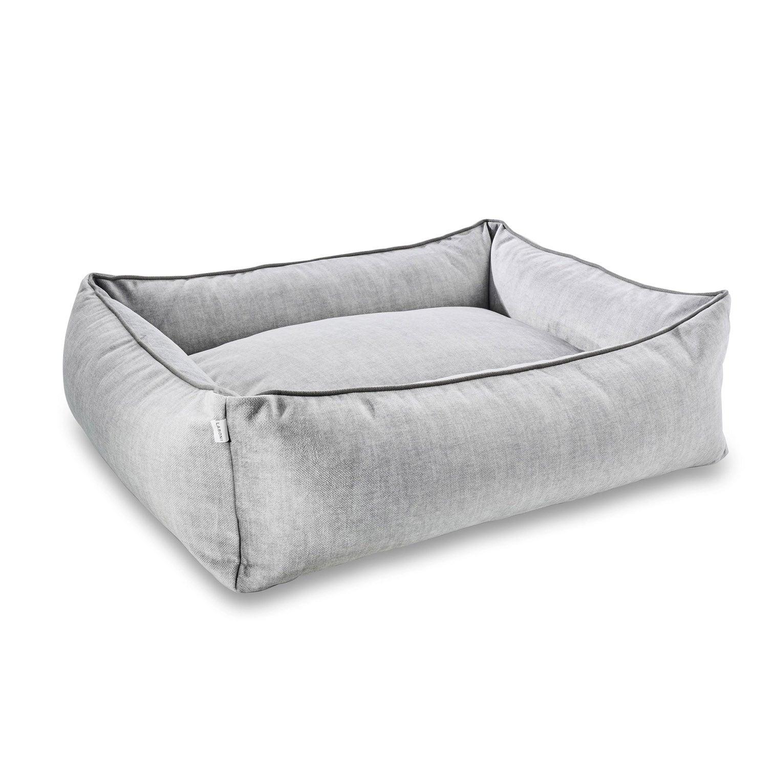 Panier pour chien design, élégant et intemporel Glam kasibe laboni gris