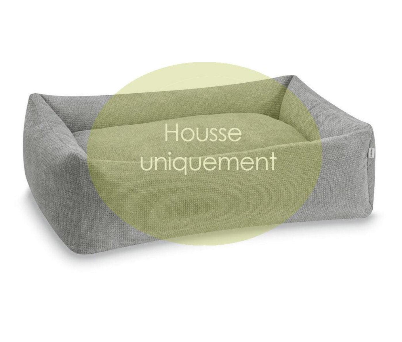 housse tudor gris pour panier pour chien