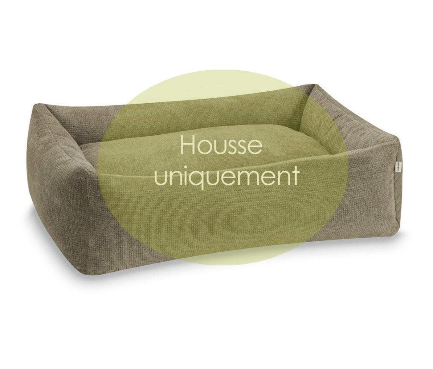 housse tudor olive pour panier pour chien