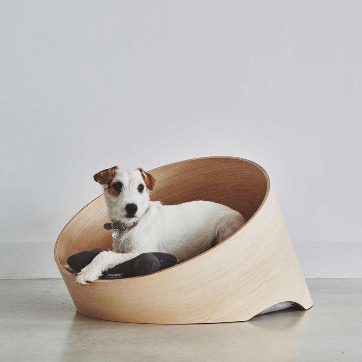 Panier pour chien design en bois - COVO - Kasibe