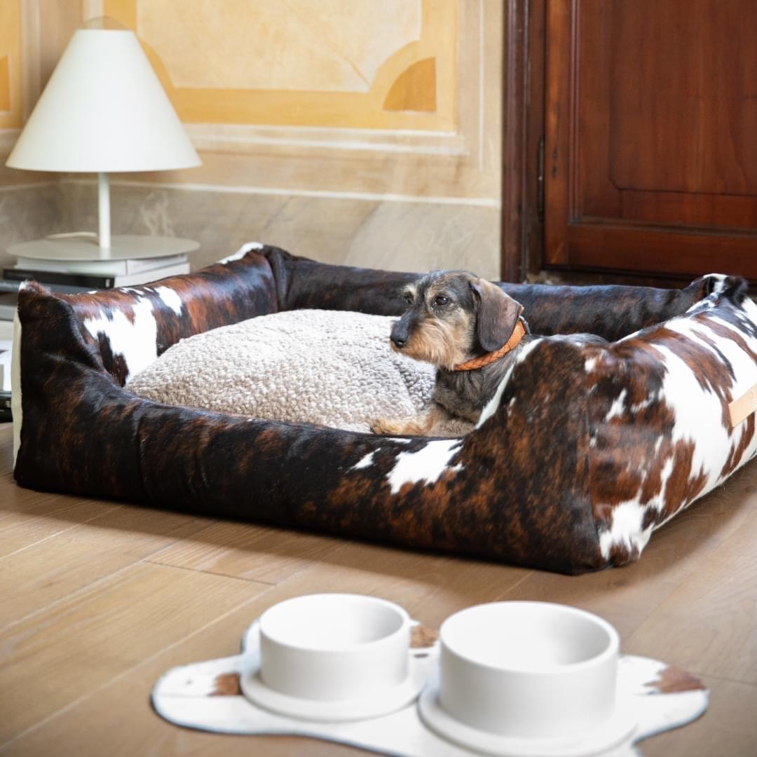Panier pour chien design - HENRI PEAU DE VACHE - Kasibe