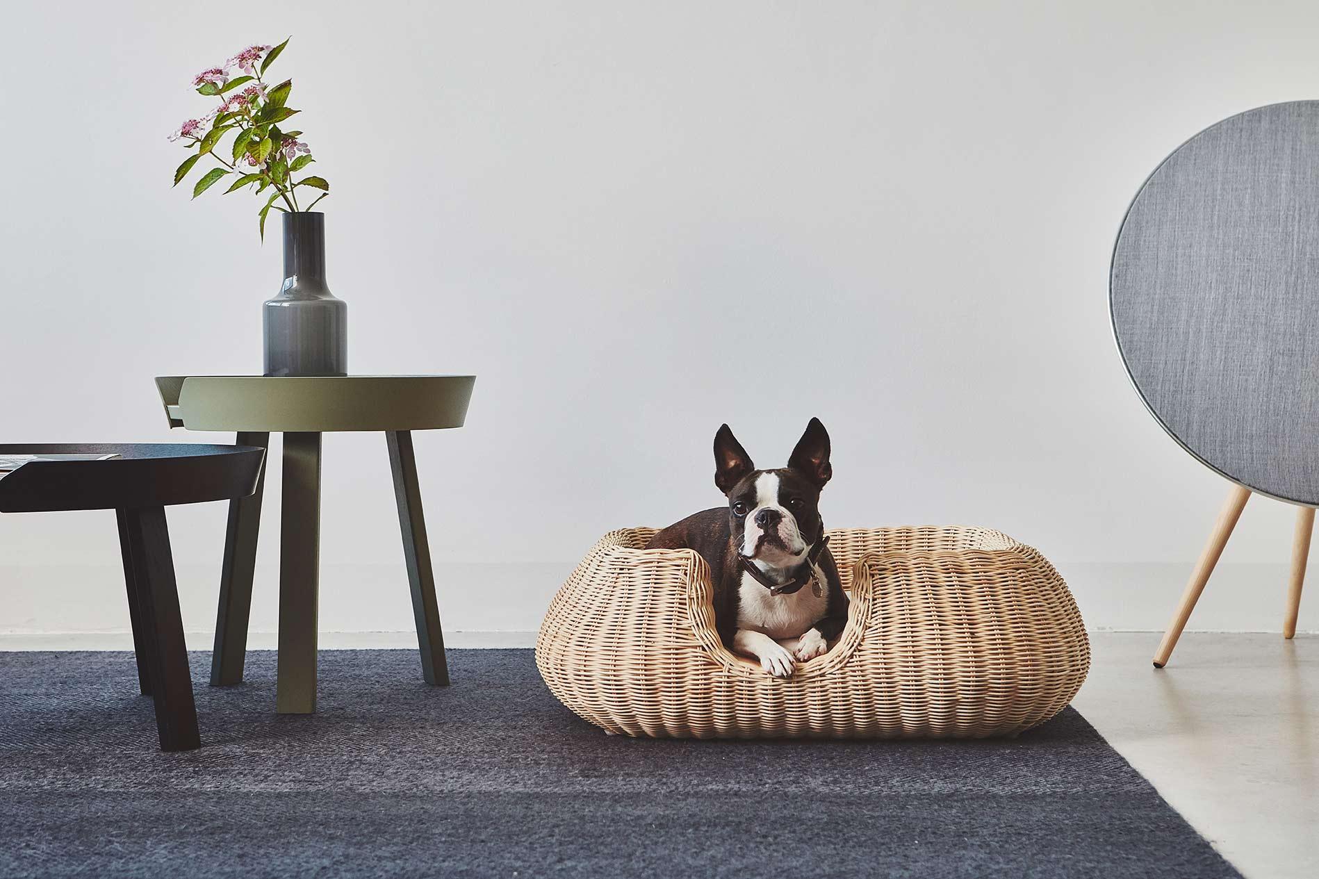 Panier pour chien en rotin - MIO - Kasibe