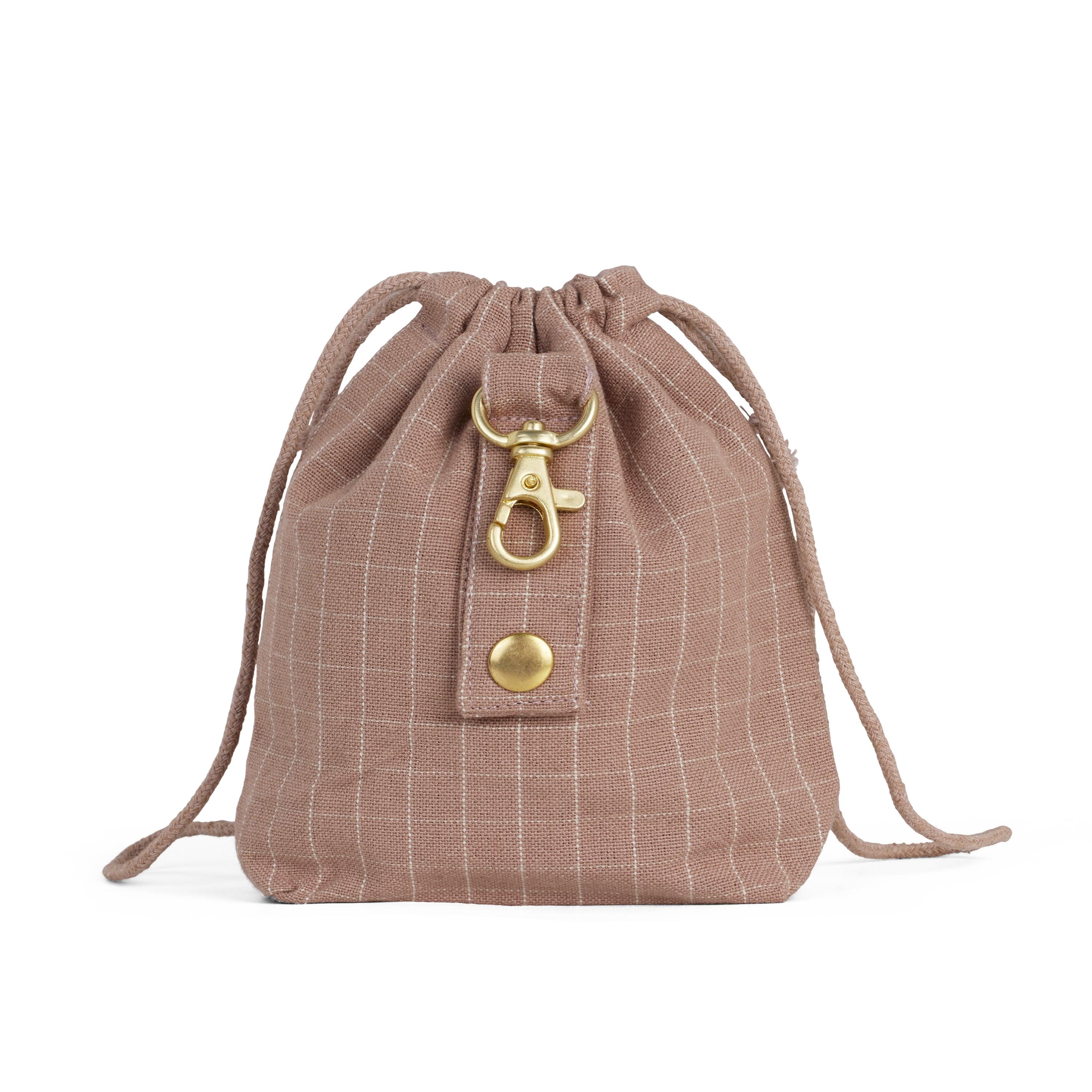 Pochette à croquettes pour chien en coton biologique - Kasibe