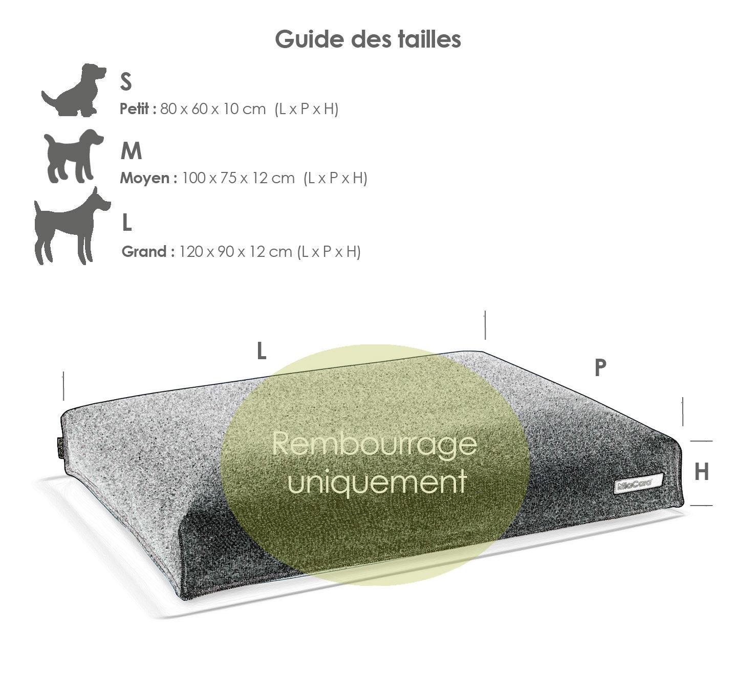 Rembourrage du coussin pour chien - MIACARA - Kasibe