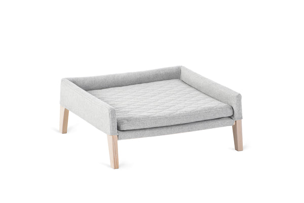 Canapé lit pour chat & chien très confortable Lulu gris clair - kasibe