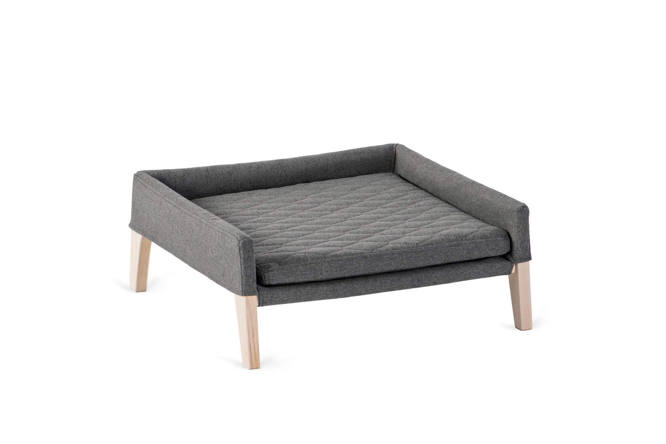 Canapé lit pour chat & chien très confortable Lulu gris foncé - kasibe