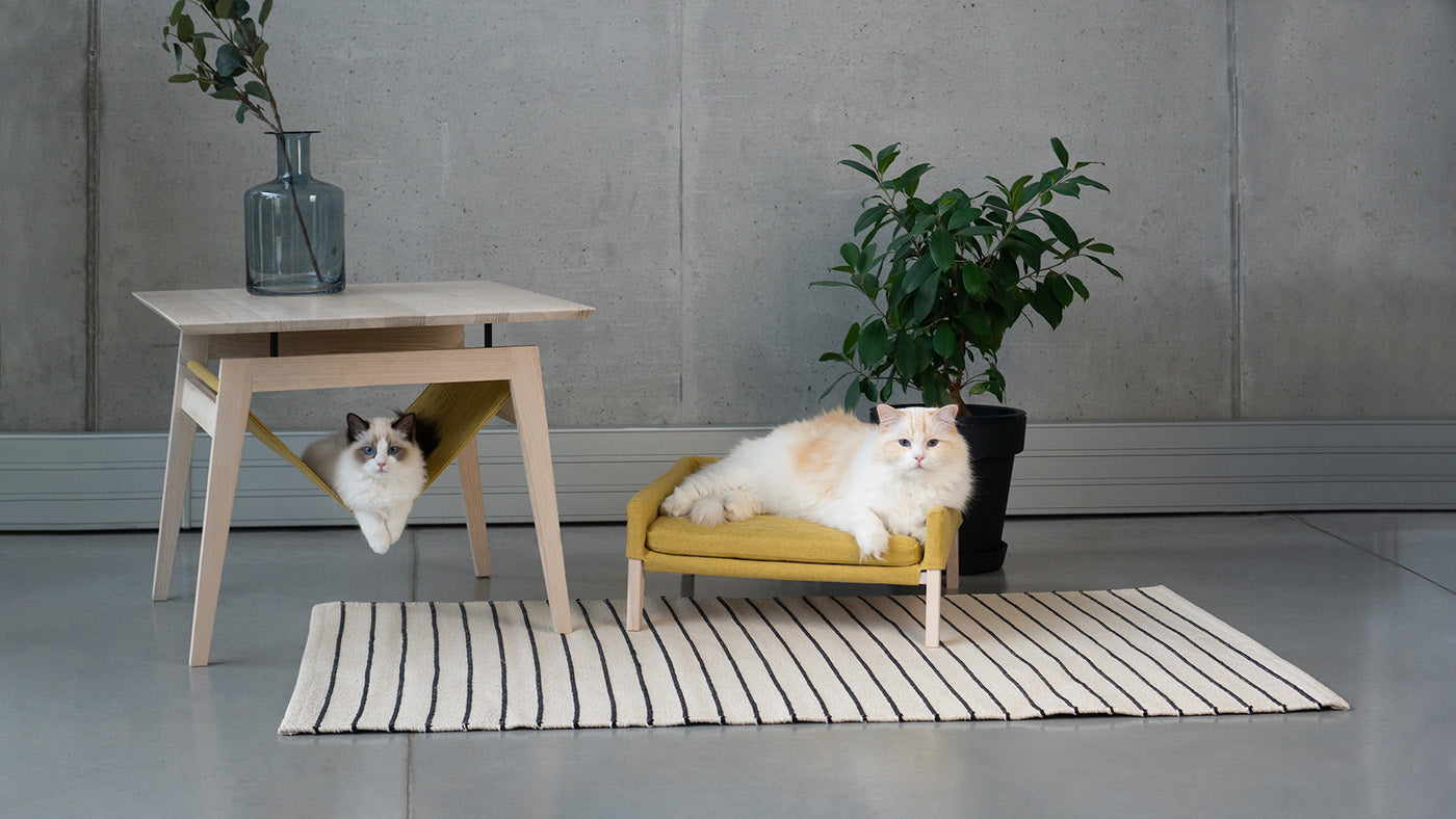 Canapé lit pour chat & chien très confortable Lulu - kasibe
