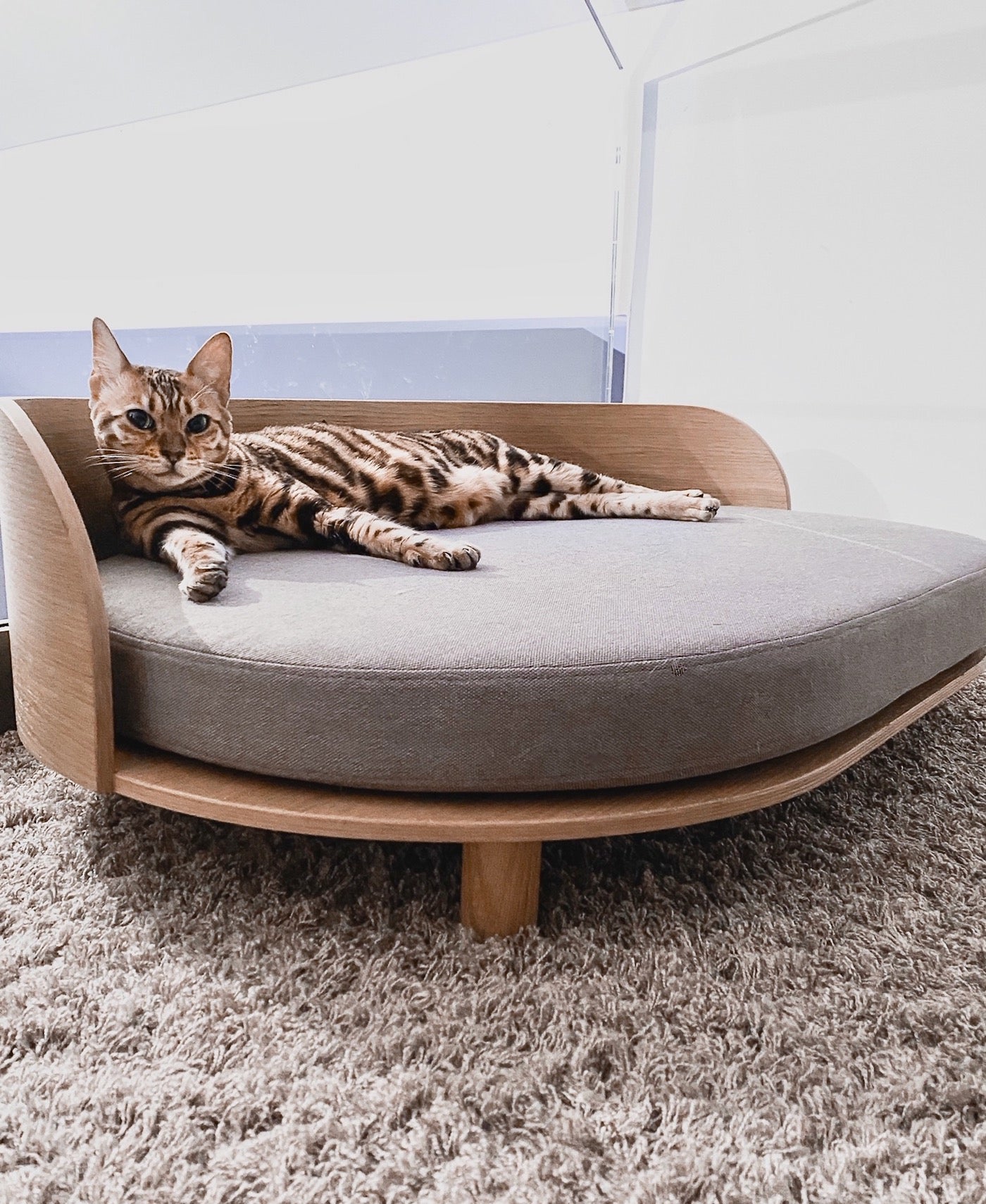 Canapé pour chien et chat en tissu d'inspiration scandinave Loue - kasibe