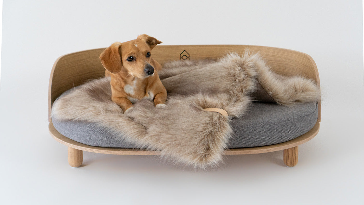 Canapé pour chien et chat en tissu d'inspiration scandinave Loue - kasibe