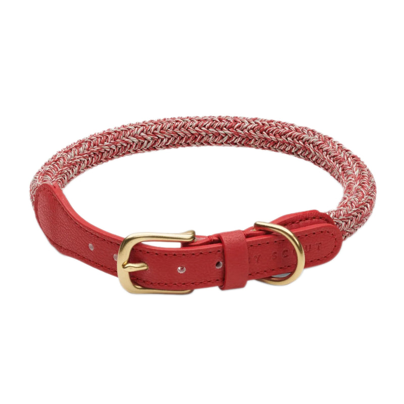 Every, une gamme de colliers en corde tressée très classe rouge - kasibe
